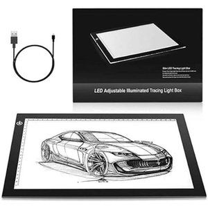 A4 LED Light Box 9x12 Inch Light Pad Only 5mm Ultra-Thin USB Power Light Table